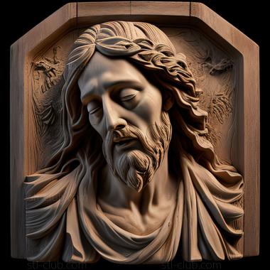 3D model st jesus (STL)